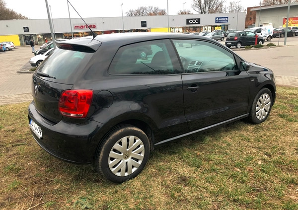Volkswagen Polo cena 18500 przebieg: 93560, rok produkcji 2012 z Wieruszów małe 529